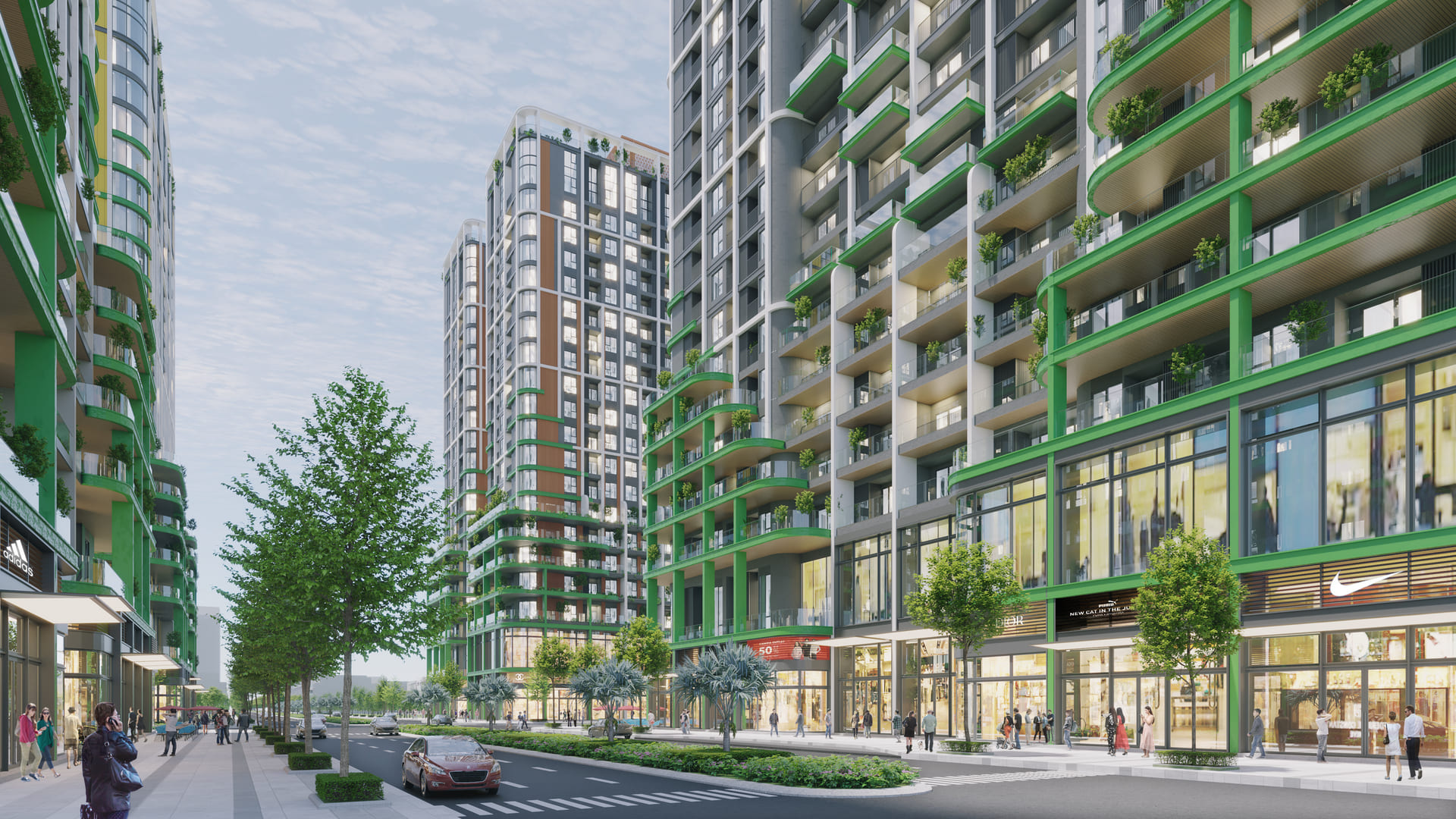Shophouse Khoi De Du An Fours Tower Sun Group Da Nang